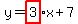 y+=+highlight%283%29x+%2B+7