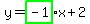 y+=+highlight_green%28-1%29x+%2B+2