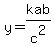 y+=+kab%2Fc%5E2