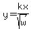 y+=+kx%2Fsqrt%28w%29