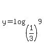 y+=+log%28%281%2F3%29%2C9%29