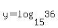 y+=+log%2815%2C36%29