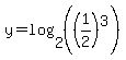 y+=+log%282%2C%28%281%2F2%29%5E3%29%29