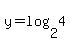 y+=+log%282%2C4%29