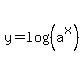y+=+log+%28%28a%5Ex%29%29