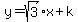 y+=+sqrt%283%29x%2Bk