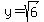 y+=+sqrt%286%29