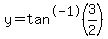y+=+tan%5E-1%283%2F2%29