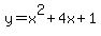 y+=+x%5E2%2B4x%2B1
