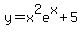 y+=+x%5E2e%5Ex%2B5