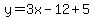 y+=3x-12%2B5
