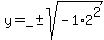 y+=_%2B-+sqrt%28-+1%2A2%5E2%29