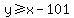 y+%3E=+x-101