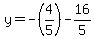 y++=+-%284%2F5%29-16%2F5+