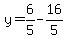 y++=+6%2F5-16%2F5+