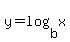 y+++=++log%28b%2C+x%29