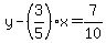 y-%283%2F5%29x=7%2F10