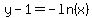 y-1=-ln%28x%29