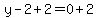 y-2%2B2=0%2B2