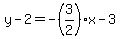 y-2=-%283%2F2%29x-3