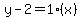 y-2=1%28x%29