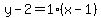 y-2=1%28x-1%29