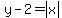 y-2+=+abs%28x%29