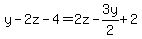 y-2z-4=2z-3y%2F2%2B2