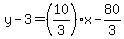 y-3=%2810%2F3%29x-80%2F3