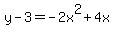 y-3=-2+x%5E2%2B4+x