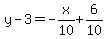 y-3=-x%2F10%2B6%2F10
