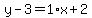 y-3=1%2Ax%2B2