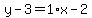 y-3=1%2Ax-2