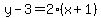 y-3=2%2A%28x%2B1%29