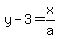 y-3=x%2Fa