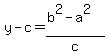y-c=%28b%5E2-a%5E2%29%2Fc
