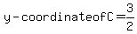 y-coordinate+of+C=3%2F2