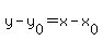 y-y%5B0%5D=x-x%5B0%5D