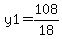 y1+=+108%2F18+
