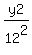 y2%2F12%5E2