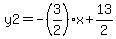 y2=-%283%2F2%29x%2B13%2F2
