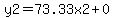 y2=73.33x2+%2B+0