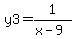 y3=1%2F%28x-9%29