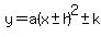 y=a%28+x+%2B-+h+%29%5E2+%2B-+k