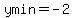 ymin=-2