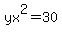 yx%5E2=30