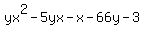 yx%5E2-5yx-x-66y-3