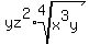 yz%5E2%2Aroot%284%2C+x%5E3y%29