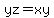 yz+=+xy