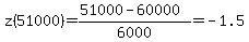\"z%2851000%29=%2851000-60000%29%2F6000=-1.5\"